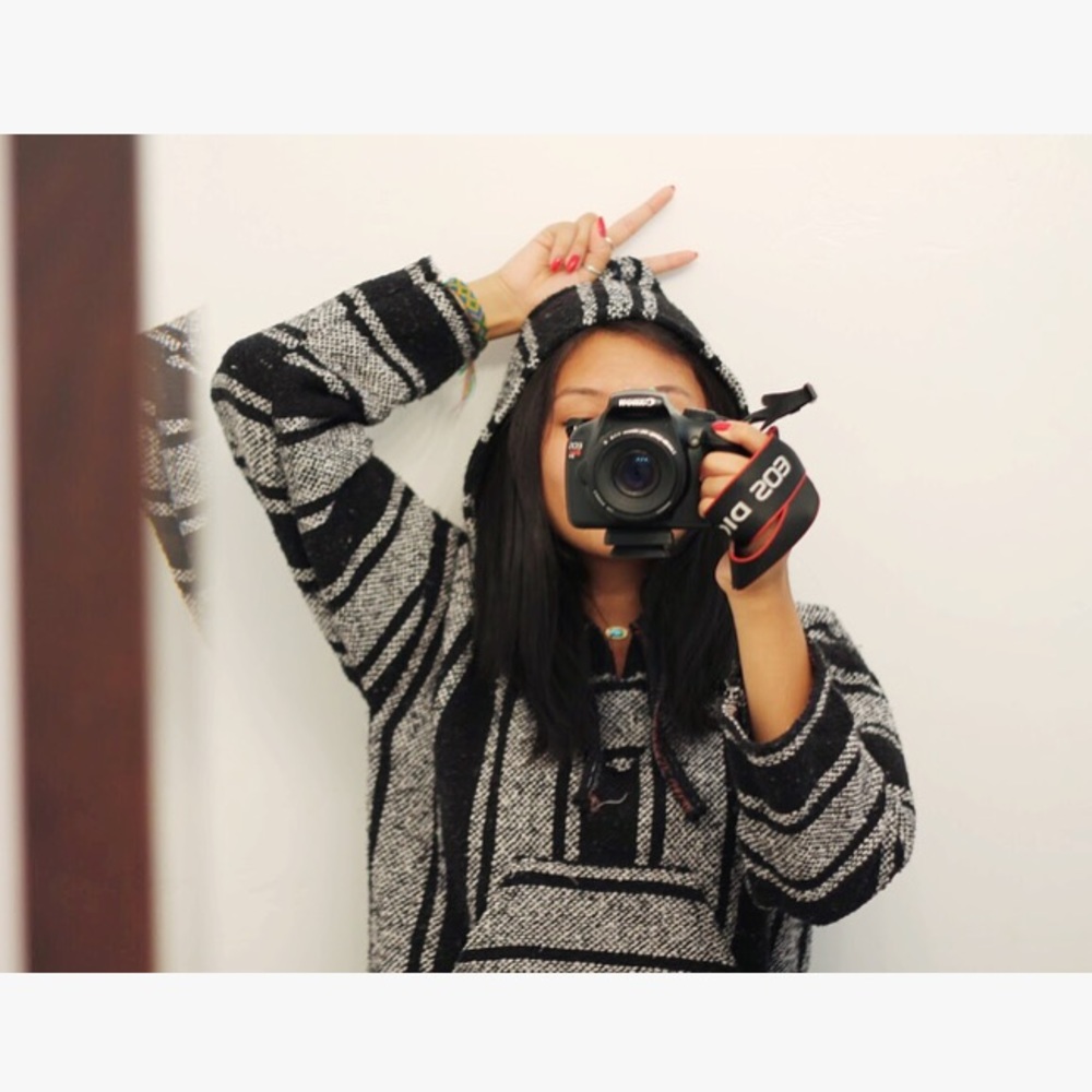 Vintage Drug Rug/ Baja Poncho - Picture 2 of 2